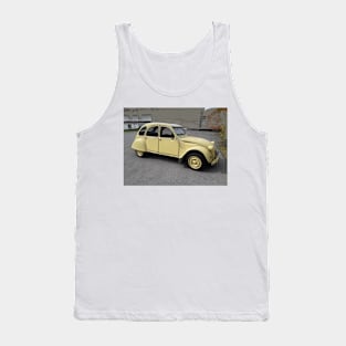 Citroen 2CV 6 yellow 1984 Special Tank Top